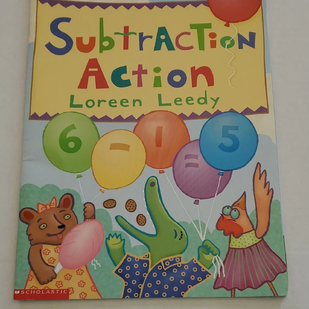 Math Children's Books - Set of 4 Titles